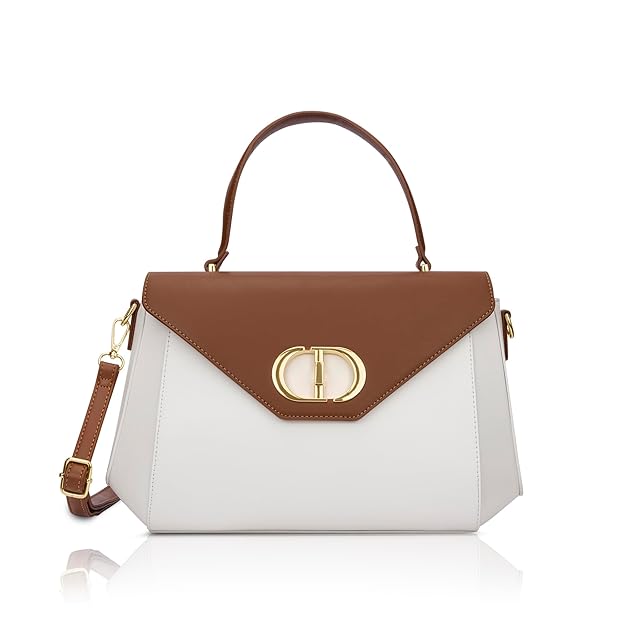 Lavie Signature Women's Brooks Flap Satchel Bag | Satchel Handbag for Work | Ladies Purse | Stylish Shoulder Bag | Gift for Women