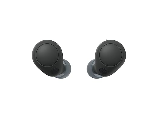 Sony WF-C700N Wireless Noise-Canceling Earbuds - Bluetooth Hi-Fi Earphones with 35-Hour Battery, Water-Resistant Design, Touch Controls for Calls and Music - Premium Audio Experience, Black