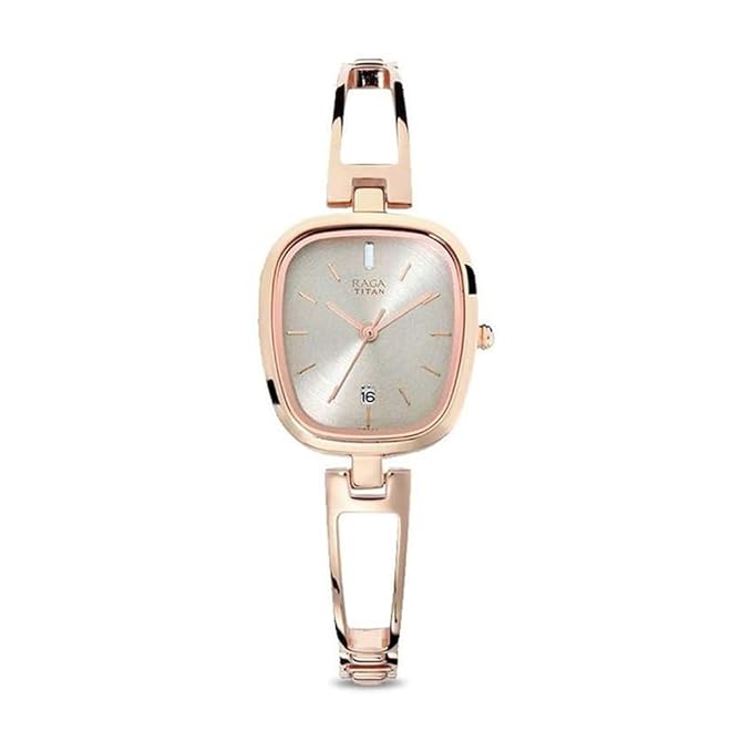 Titan Raga Viva Analog Grey Dial Women's Watch -NM2604WM01 / NL2604WM01/NP2604WM01