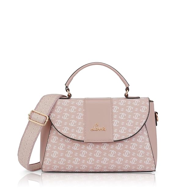 Lavie Women's Mono Beech Flap Satchel Bag | Satchel Handbag for Work | Ladies Purse | Stylish Shoulder Bag | Gift for Women