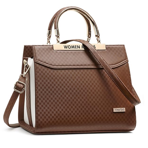 WOMEN MARKS® Texture Fashionable Design Hand/Sling Bag for Girls/Women with Detachable and Adjustable Shoulder Strap