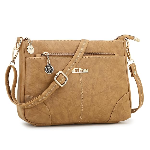 WOMEN MARKS Women's PU Leather Sling/Crossbody Bag stylish look for women/girls