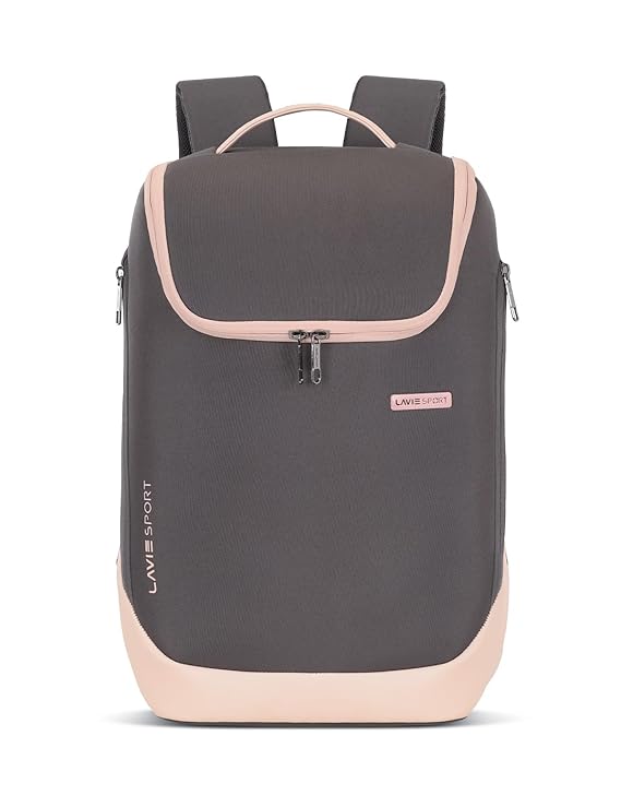 Lavie Sport Duke 23L Laptop Backpack |Fits Upto 15" Laptop |Laptop Compatiable | Office Laptop Backpack | Used for Men & Women