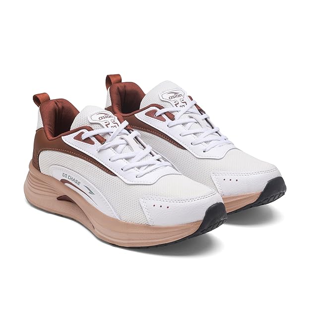 ASIAN Civic-04 Men’s Running Shoes | Sports Shoes with Breathable Mesh Upper, Memory Foam Cushioning | Arch Support & Durable Sole for Grip & Comfort