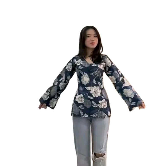 Womens Rayon Full Sleeve Printed Short Kurti Stylish Ethnic and Casual Wear Top for Office, College & Daily Use