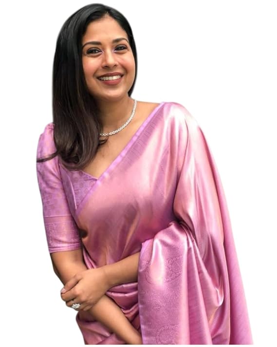 Flosive Women's Banarasi Silk Saree