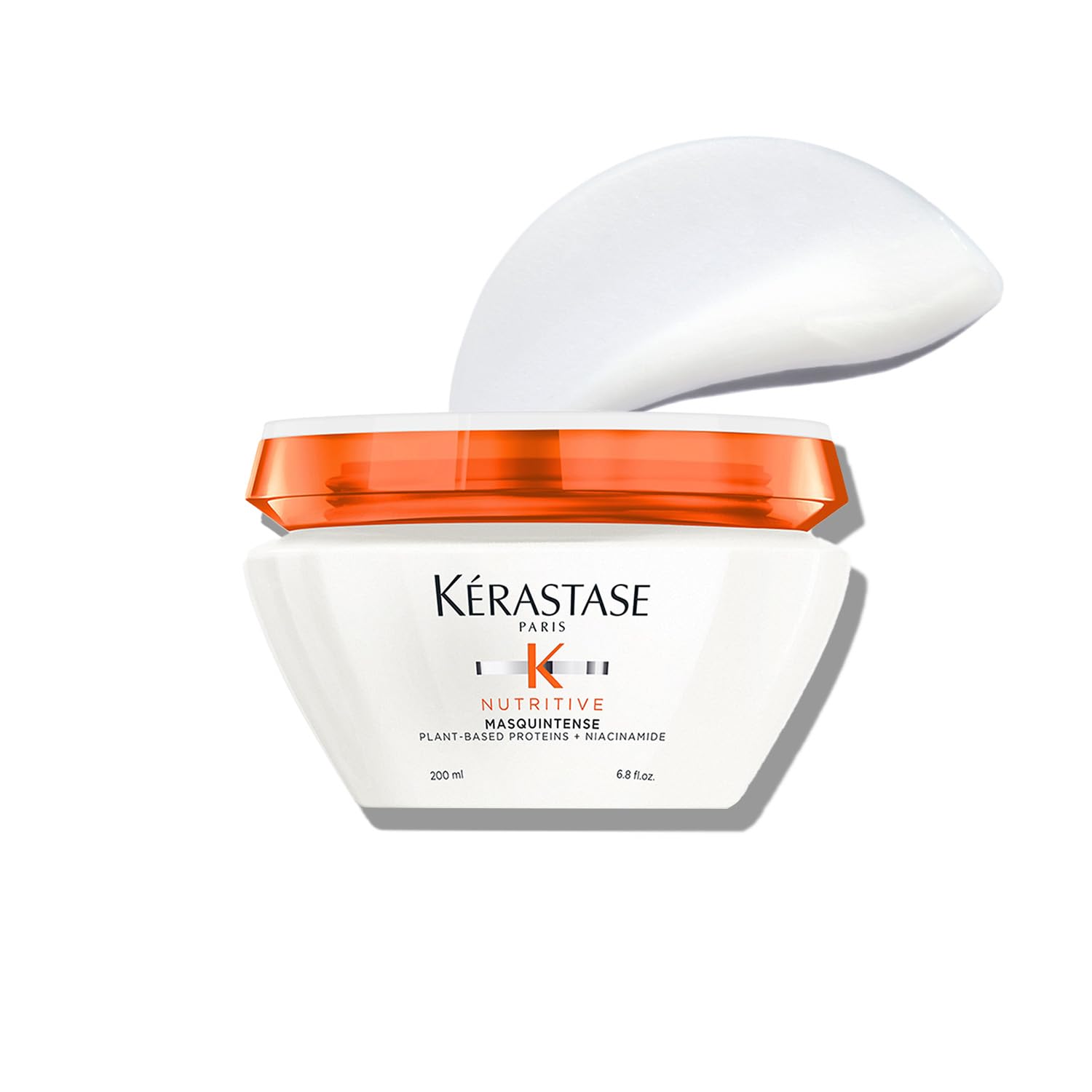 Kérastase Nutritive Masquintense Hair Mask 200ml | Nourishing Hair Mask for Dry Hair | Infused with Plant-Based Proteins, Niacinamide & Nourishing Lipids