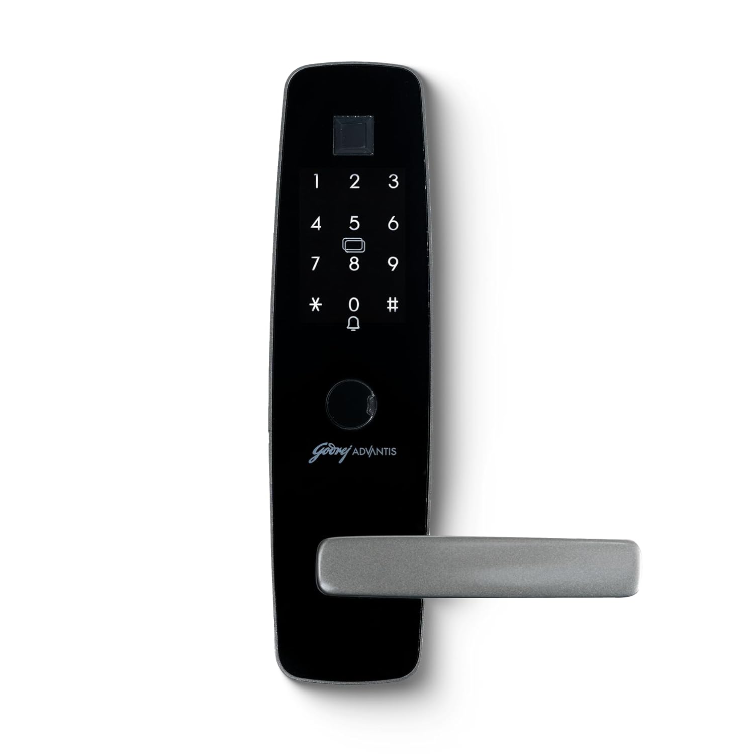 Godrej Smart Lock | Made in India Digital Lock for Main Door I Advanced & Highly Secure | 9 in 1 Access | NFC,Smart Watch,BLE Remote,Wi-Fi,Fingerprint I Grey I 3 Years Warranty I Free Installation
