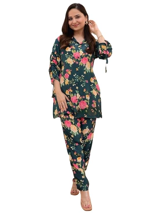 GRECIILOOKS Co Ord Set For Women Stylish | Kurta Set For Women | Anarkali Suit For Woman | Short Kurti For Woman Latest | Pakistani Suits For Women's Kurta Set