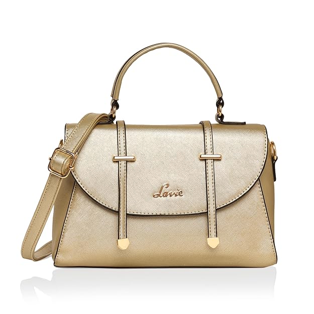 Lavie Women's Beech Flap Satchel Bag | Satchel Handbag for Work | Ladies Purse | Stylish Shoulder Bag | Gift for Women