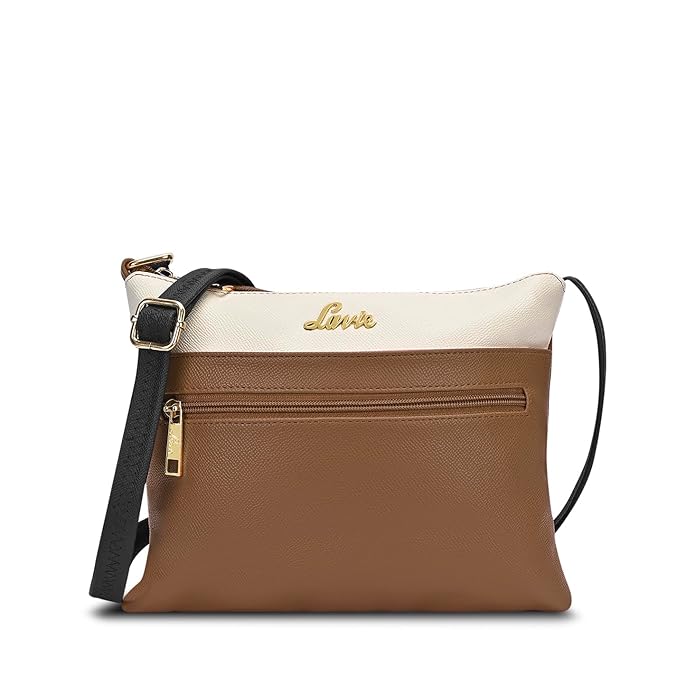 Lavie Women's Colourblock Lucille Top Zip Cross Body Sling Bag | Ladies Purse Handbag | Gift for Women