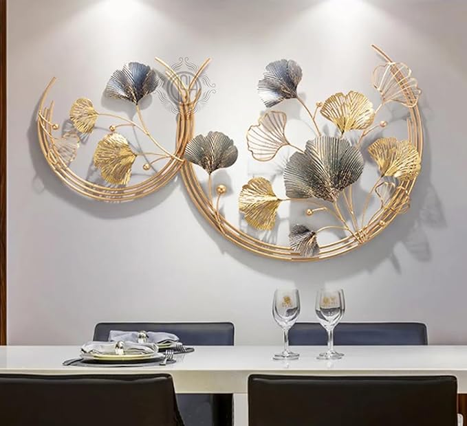 DSH CRAFTING YOUR CURIOSITY Metal Wall Deco Multi Color Wall Hanging Wall Arts For Home Hotel Office Living Room Bedroom Decoration. (iWART-04)