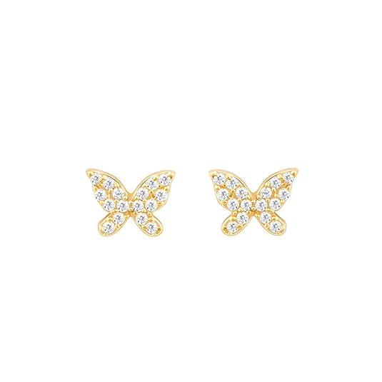 GIVA 925 Silver Beatiful Butterfly Studs Earrings | Gift for Girlfriend| Gifts for Women& Girls