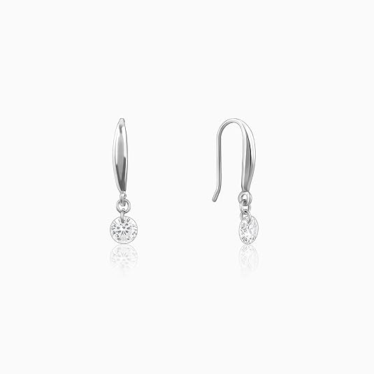 GIVA 925 Silver Classic Shiny Drop Earrings| Drops to Gift Women & Girls | With Certificate of Authenticity and 925 Stamp | 6 Months Warranty