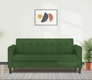 Rio Elegant 3 Seater Sofa (Green)