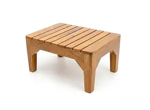 Wooden One Step Stool for Kitchen Seating Stool Potty Training Stool Portable Sturdy Bedside Safe Step Stool for High Beds Kids Adults 100 Kg Bearing Capacity Pack of 1