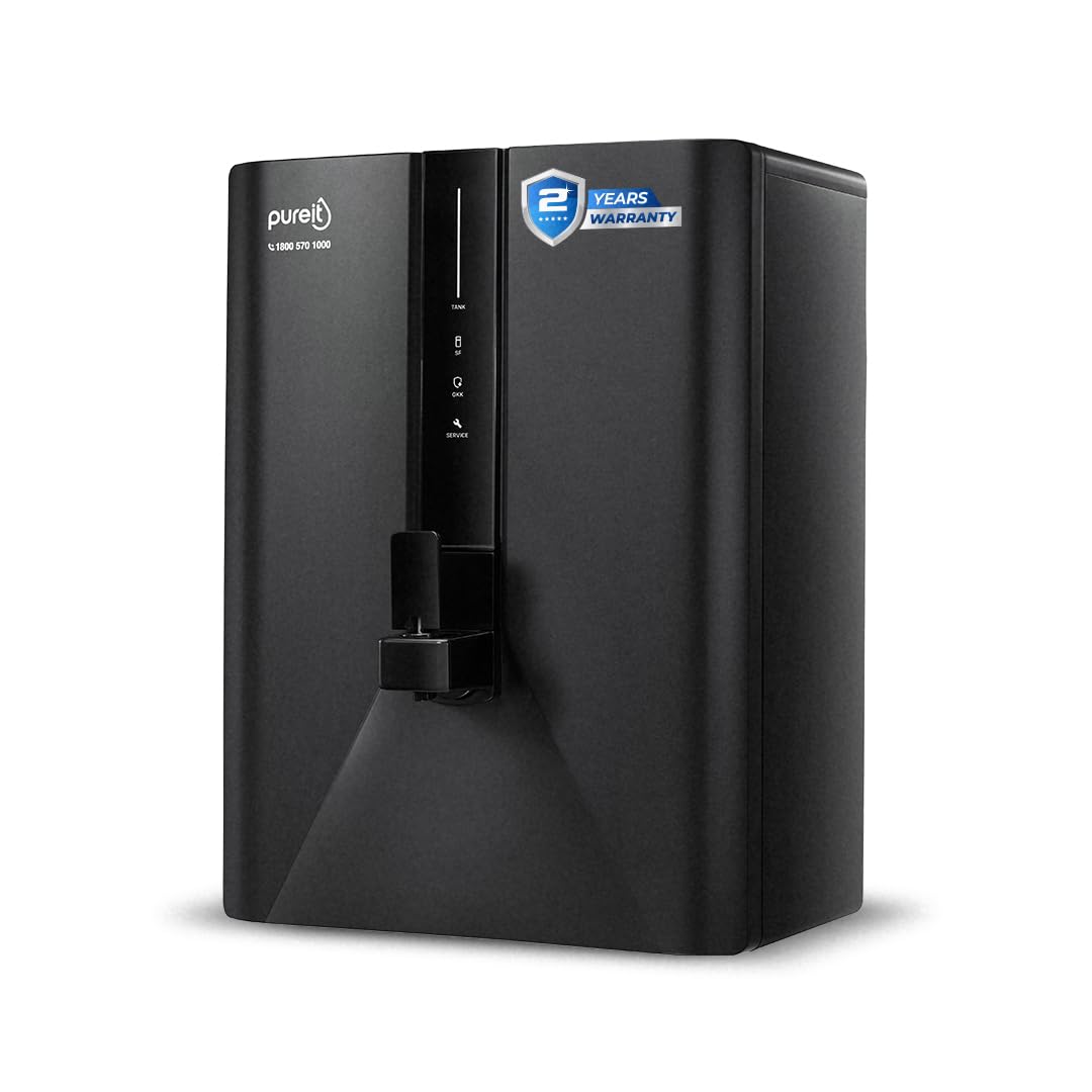 Pureit Eco Elite 2X RO Purifier with RO+UV+MF+Alkaline Filtration | 2 Year Filter Warranty | Up to 50% Water Savings | Water Purifier for Home | Free ESF Filter | 8 Stage Purification | 10L Storage