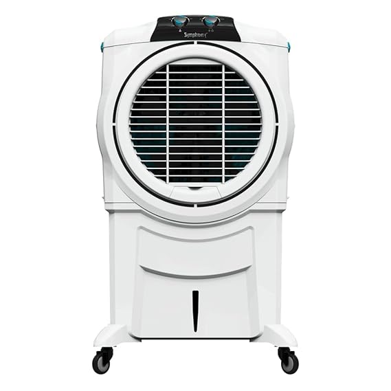 Symphony Sumo 115 XL Desert Air Cooler For Home with Honeycomb Pads, Powerful +Air Fan, i-Pure Console and Low Power Consumption (115L, Grey)