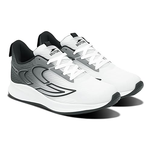 BRUTON EVA Lite Sneakers Casual Shoes Walking Shoes for Men-White