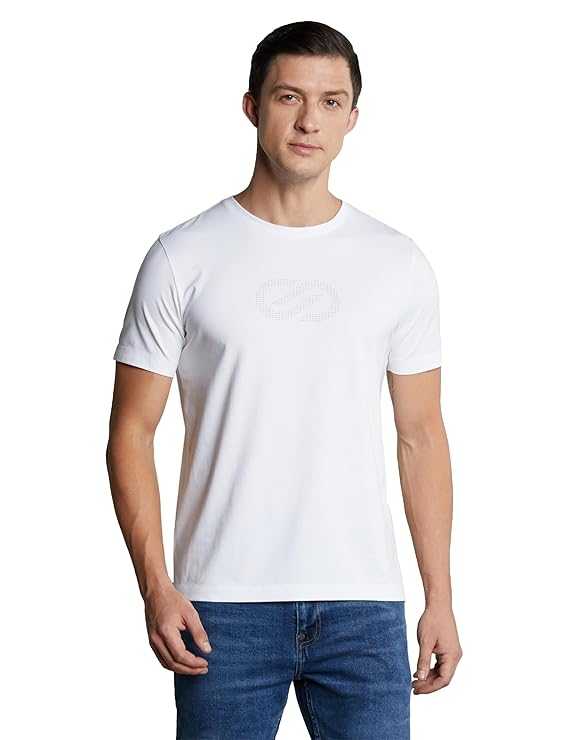 Symbol Premium Men's Cotton Stretch T-Shirt (Regular Fit)