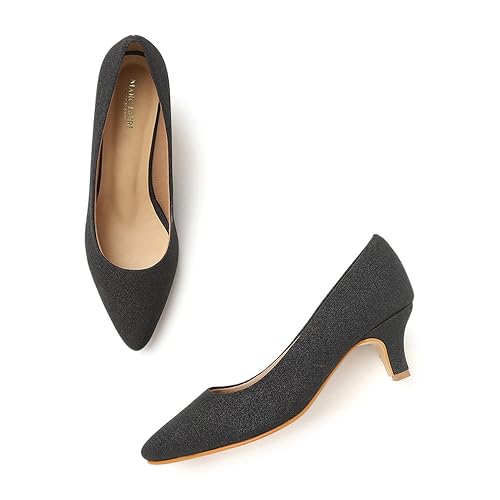 Marc Loire Women Solid Pumps Heels for Office, Party and Formal Occasions
