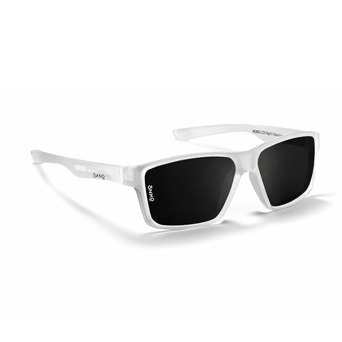 Eyewearlabs OKNO Polarized Sports Sunglasses For Men & Women | Rectangular Wrap-Around Branded Stylish Shades| 100% UV Protection | Cricket Sports Cycling Driving Trekking & More | Norg
