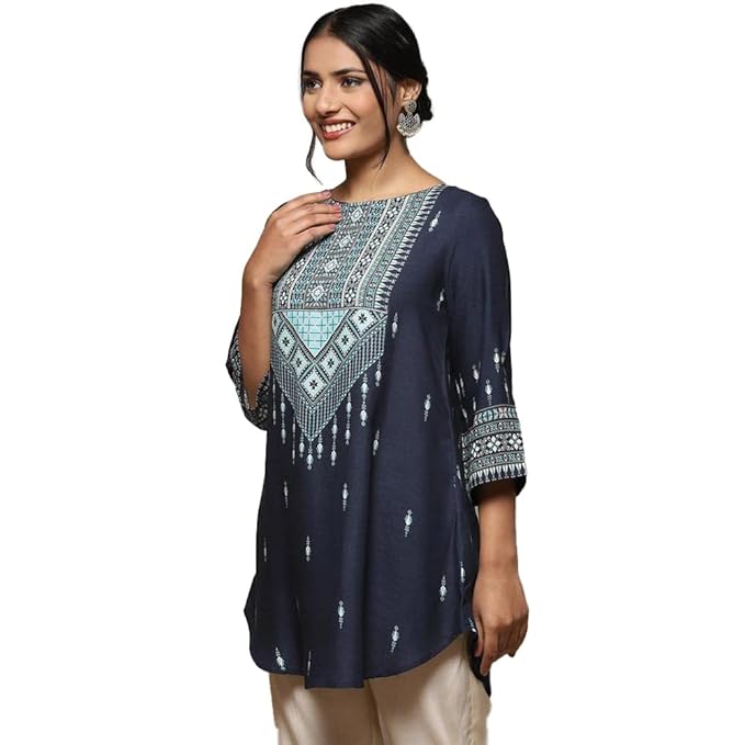 BIBA Women Liva Printed Kurti
