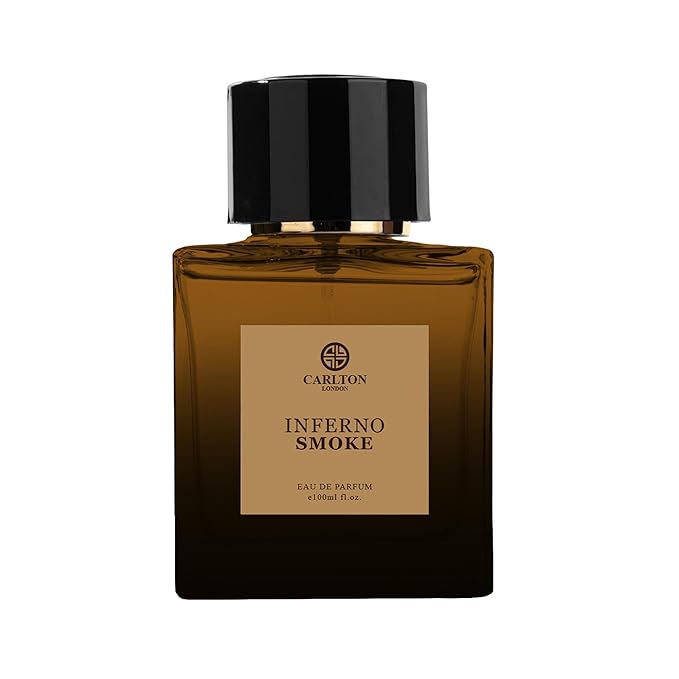 Carlton London Inferno EDP Perfume for Man - 100ml | Long Lasting Smell | Beany Coffee, Amber and Agarwood | Warm and Smoky Fragrance Scent for Special Occasions | Gift for Men