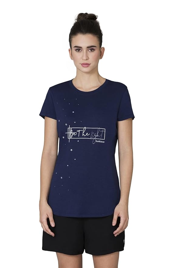 Van Heusen Women's Cotton Regular Fit T-Shirt