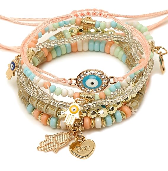 YouBella Jewellery for Women Evil Eye Bracelet for Girls and Women