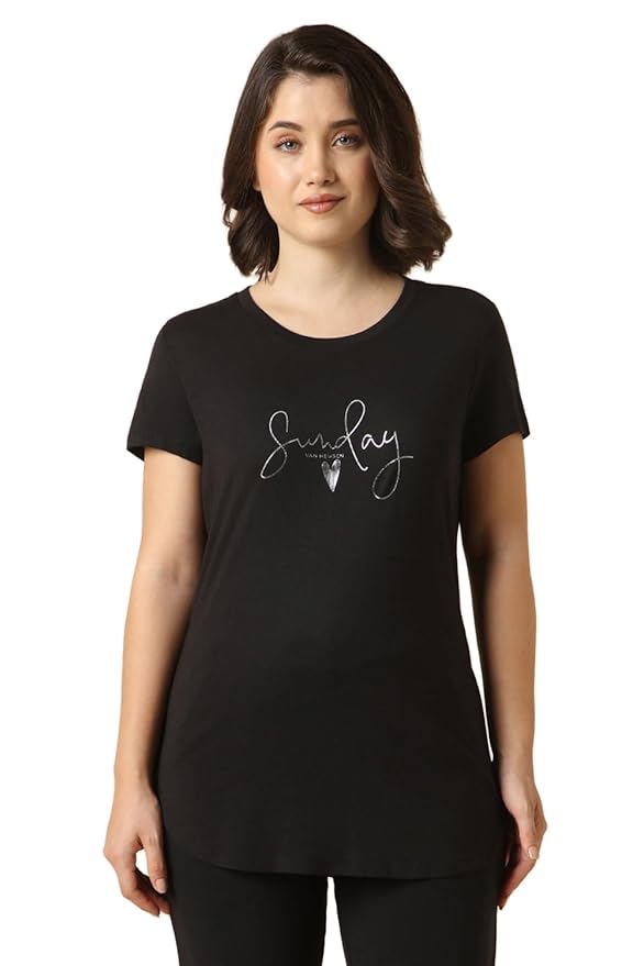 Van Heusen Women's Relaxed Fit T-Shirt