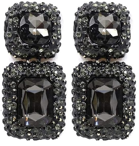 YouBella Fashion Jewellery Ear Rings Drop and Dangler Earings Crystal Earrings for Girls and Women