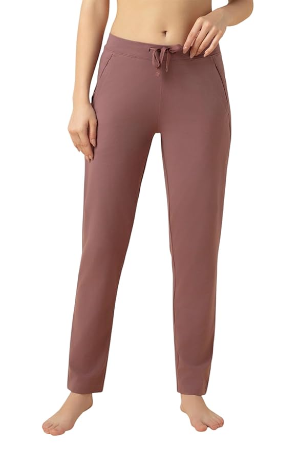 Van Heusen Women’s Cotton Lounge Pants | Drawstrings & Side Pockets | Cotton Stretch | Smart Tech Finish| Everyday Pyjamas | At Home Pyjamas | Style 55303