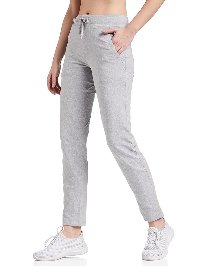 Van Heusen Women’s Cotton Lounge Pants | Drawstrings & Side Pockets | Cotton Stretch | Smart Tech Finish| Everyday Pyjamas | At Home Pyjamas | Style 55303