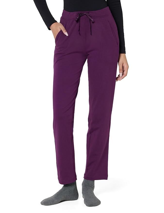 Van Heusen Women’s Cotton Lounge Pants | Drawstrings & Side Pockets | Cotton Stretch | Smart Tech Finish| Everyday Pyjamas | At Home Pyjamas | Style 55303