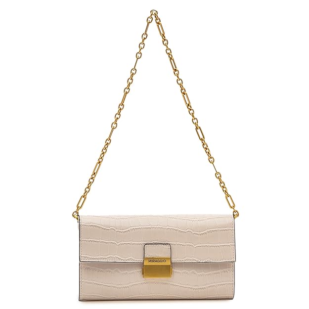Miraggio Cynthia Shoulder Clutch Bag For Women | Hand Clutch For Women Stylish
