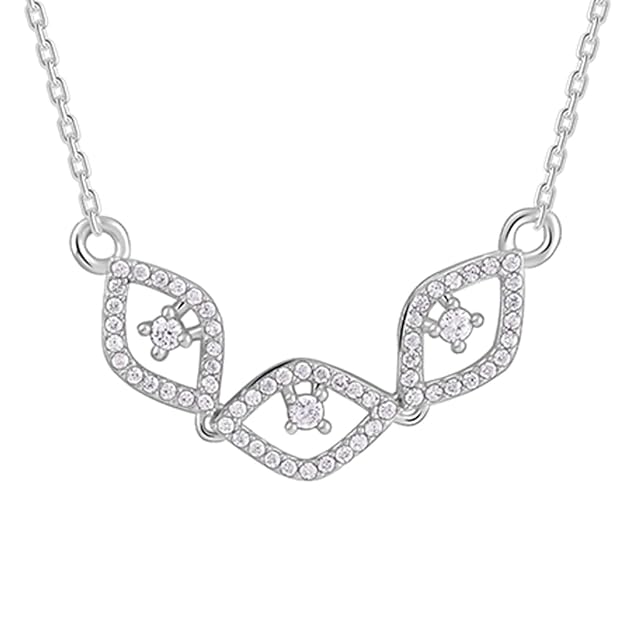 GIVA 925 Silver First Glam Necklace| Pendant to Gift Women & Girls | With Certificate of Authenticity and 925 Stamp | 6 Months Warranty