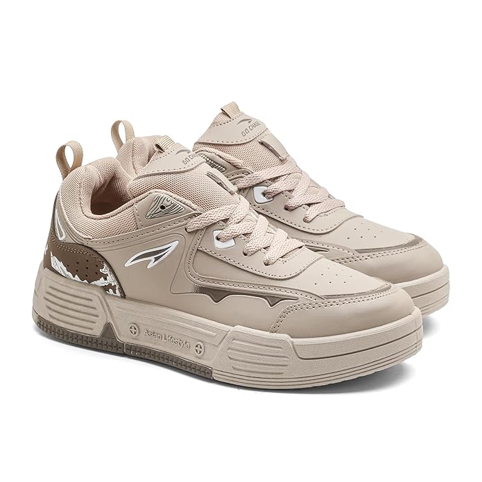 ASIAN Lifestyle-02 Men’s Stylish Sneakers | Comfortable Boys Sports Sneakers with PU Upper & Cushioned Insole | Ideal for Gym, Walk, Travel, & Casual Wear