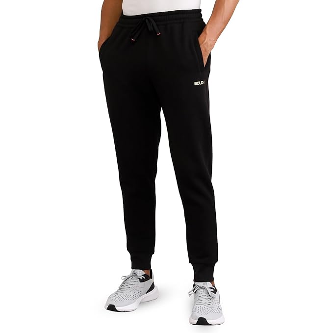 Boldfit Track Pants for Man Breathable Mens Joggers Tracks Regular Fit Lower for Man Activewear Gym Bottom Wear for Mens Workout Sports Bottom Wear Lower for Boys Side Pocket Gym Track Pants for Boys