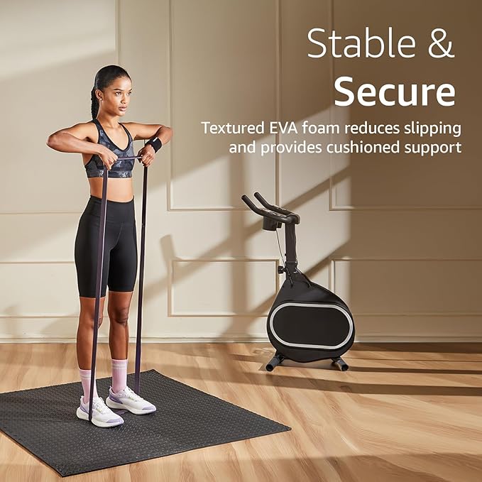 Amazon Basics Interlocking Puzzle Exercise Mat | EVA Foam |Suitable for Floor Protection