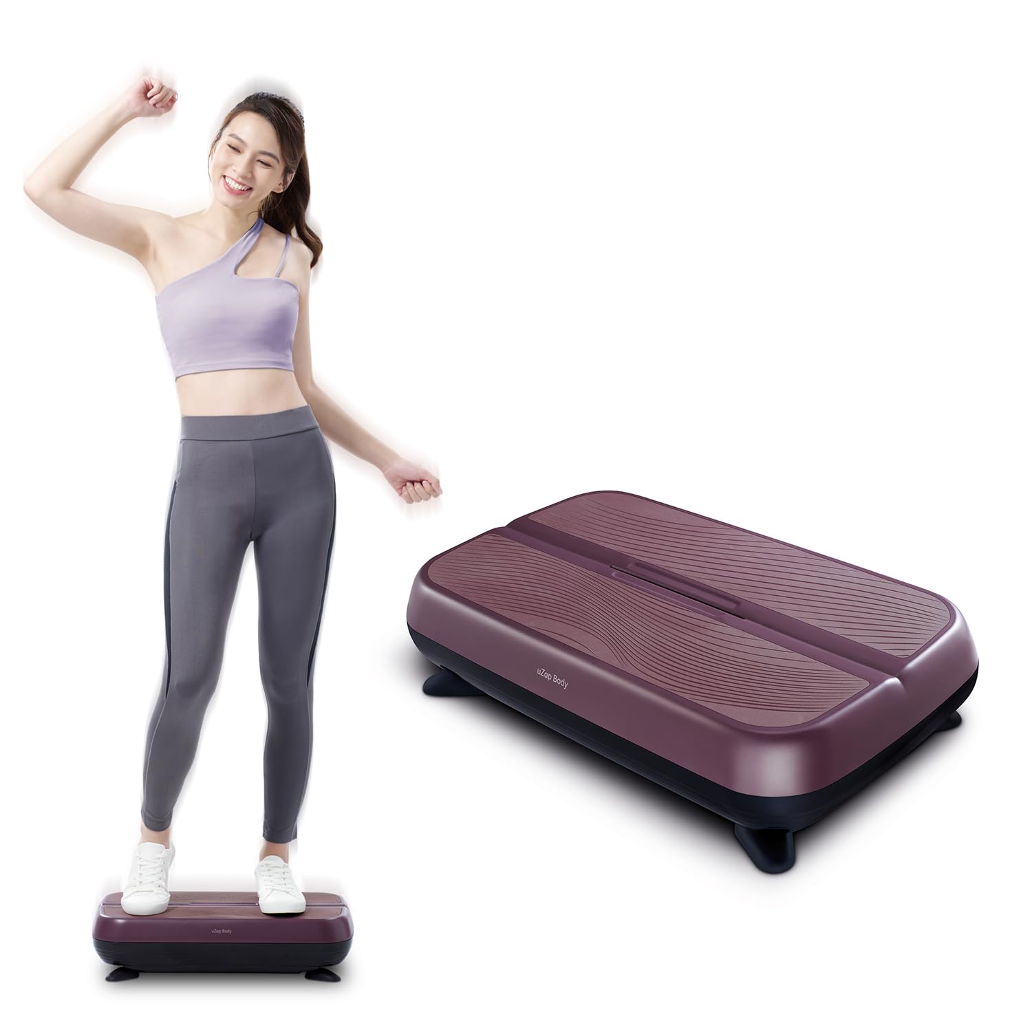 OSIM uZap Body Vibration Exercise Board, Home & Gym Workout Machine for Muscle Toning, Calorie Burning,Massaging, Weight Loss,Pain Relief -1 Year Warranty, Designed & Developed in Singapore