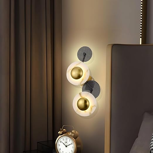 Smartway® Sconce 10 Watt Designer Wall Lamp | Modern Decorative LED Light with 3 Color Modes (Warm/Natural/Cool) | Elegant Lighting for Living Room, Bedroom & Indoor Spaces (Black)