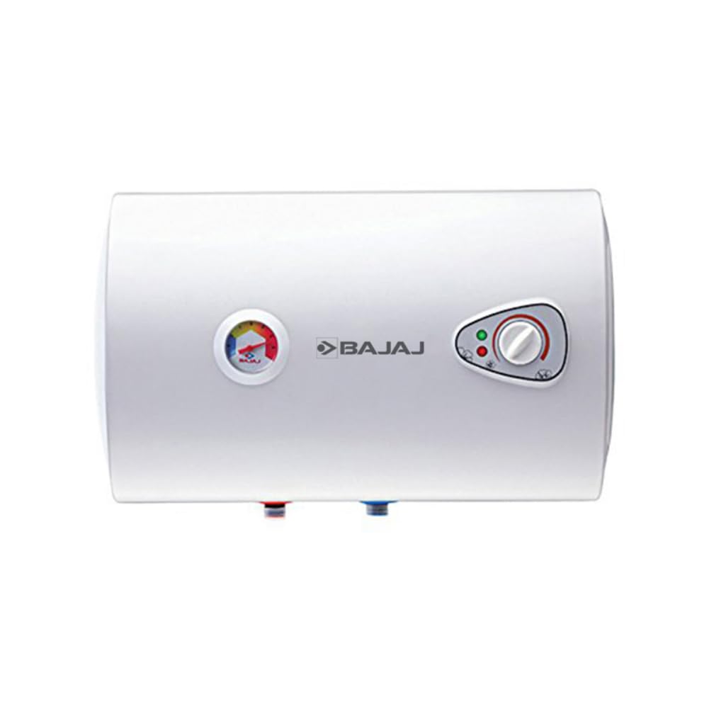 Bajaj Majesty 15GMH (RF) 15-Litre 2000-Watt Storage Water Heater | Swirlflow Technology | Magnesium Anode Rod | Adjustable Thermostat 【White】