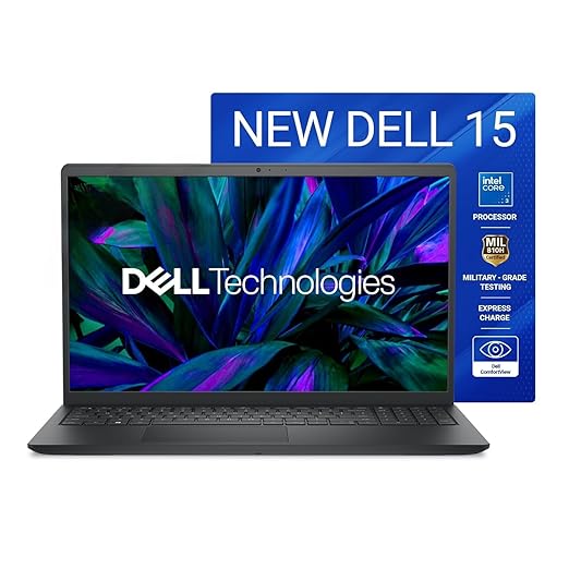 Dell 15, Intel Core i3/Core 3 14th Gen-100U, 16GB DDR4, 512GB SSD, FHD IPS, 15.6"/39.62cm, Windows 11, Microsoft Office Home 2024, Carbon Black, 1.63Kg, Thin & Light, Laptop Model NO - Dell 15 DCU5250