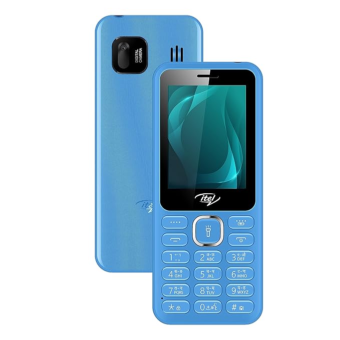 it5027 Slim with 2.4" Big Display, 1200 mAh Battery, Kingvoice, Type-C Charger, Ultra-Slim with 11mm Thickness & VGA Rear Camera | Space Blue