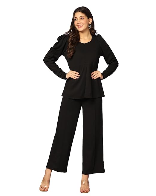 Leriya Fashion Co-ord Set for Women Stylish Lycra Cotton | Western Summer Dress for Woman | Trendy Summer Casual Travel Outfit | A Line Dresses for Women | Western Stylish Midi Party Dress Outfits