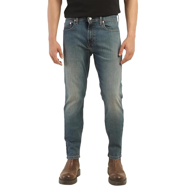 Levi's Men's 512 Slim Tapered Fit Mid Rise Blue Jeans