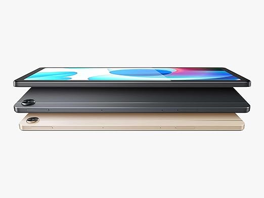 realme Pad Slim Wi-Fi+LTE (Golden, 3GB RAM, 32GB Storage) | 10.4" WUXGA+ Display | Helio G80 Processor | LTE + Wi-Fi, microSD 1TB | 7100mAh Battery | 18W Charging | Slim Metal Body | Dual Speakers