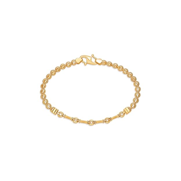 P.N.Gadgil Jewellers 22 Karat (916) Yellow Gold Harmonic Hues Flexible Bracelet For Women GBRT01p.
