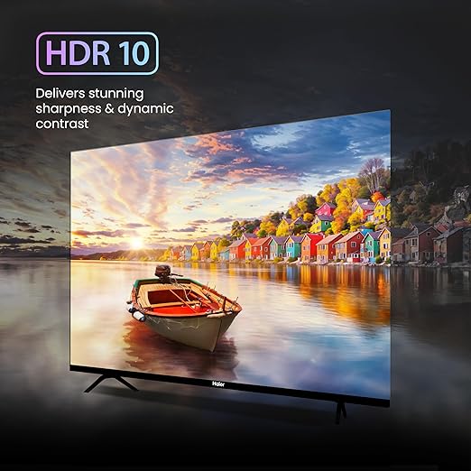 Haier 80cm (32) W4G Series HD Ready Smart Google TV 32W4G Visit the Haier Sto